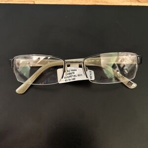 Randy Jackson Rj1009 1009 Olive/gunmetal zyloware Men's Eyeglass frame 53-19-140
